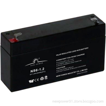 CE, UL Approved /AGM VRLA Battery/ UPS Battery (NS6-1.2)